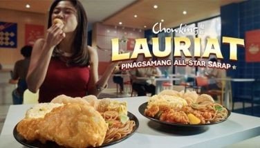 Why pick just one? Chowkingâs Chicken Lauriat has all your favorites on one plate
